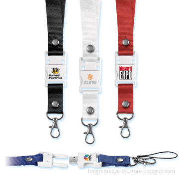 Customized Lanyard USB Flash Drive